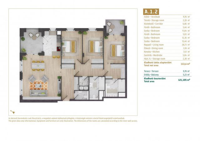 Eladó téglalakás, VII. kerületben, Városligeti fasoron