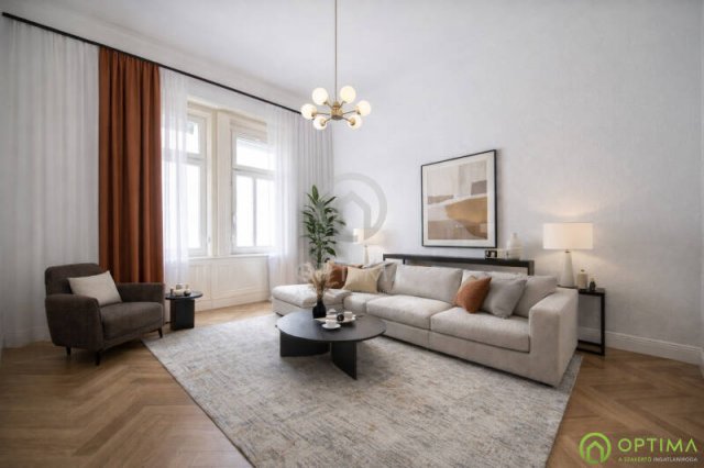 Eladó téglalakás, Budapesten, VII. kerületben 79 M Ft, 2 szobás