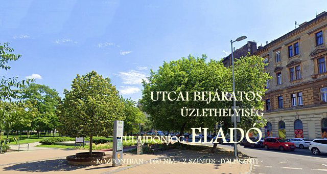 Eladó üzlethelyiség, Budapesten, VIII. kerületben 119 M Ft