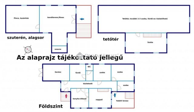 Eladó családi ház, Felsőörsön, Csendvilla utcában 195 M Ft