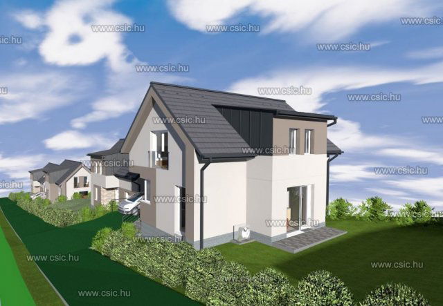 Eladó ikerház, Pilisborosjenőn 169 M Ft, 3+2 szobás