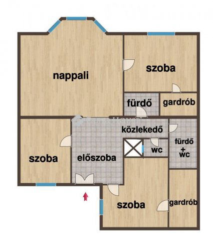 Eladó téglalakás, Budapesten, VI. kerületben, Király utcában