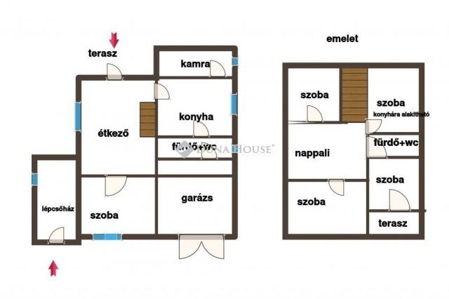 Eladó családi ház, Pécsett 92.9 M Ft, 6 szobás
