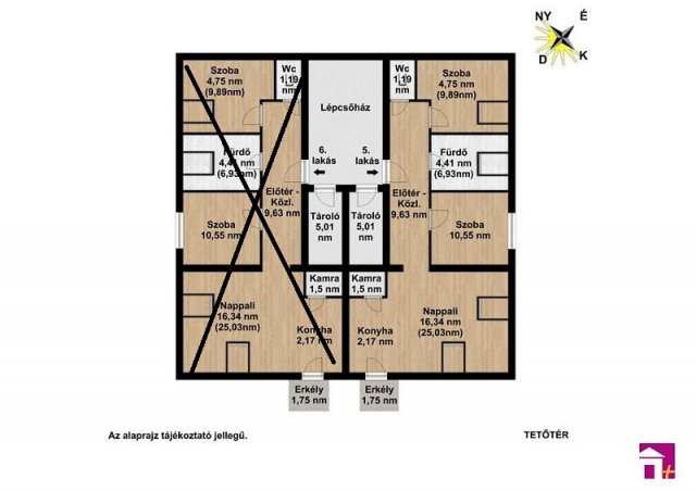 Kiadó téglalakás, albérlet, Érden 270 E Ft / hó, 3 szobás