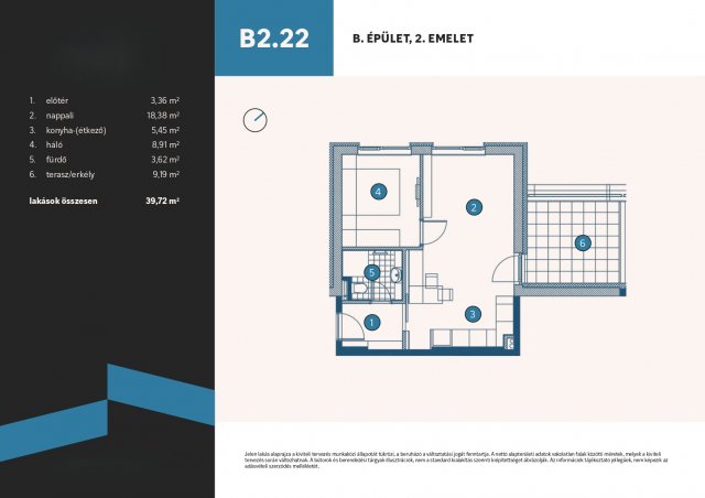 Eladó téglalakás, Vámosszabadin 44.3 M Ft, 1+1 szobás