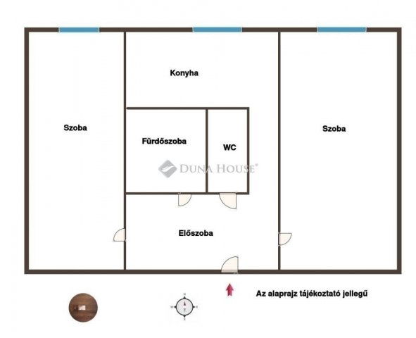 Eladó panellakás, Kecskeméten 47.4 M Ft, 2 szobás