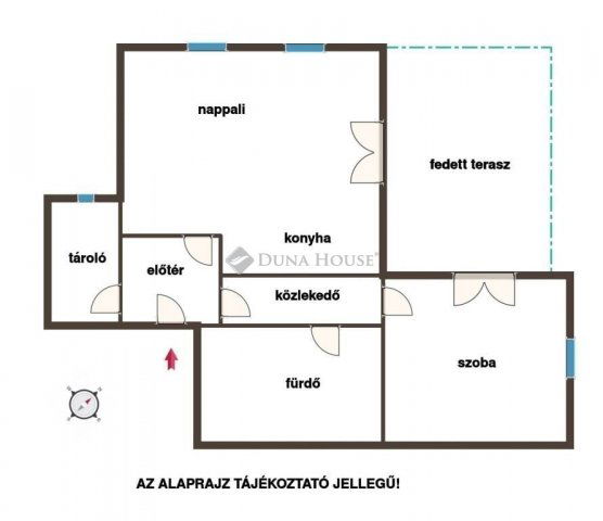 Eladó téglalakás, Dunaharasztin 89.79 M Ft, 2 szobás