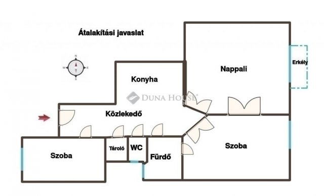 Eladó téglalakás, Budapesten, XIII. kerületben 99.9 M Ft