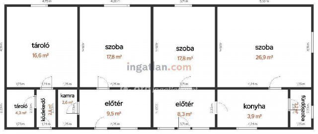 Eladó családi ház, Tiszakécskén 27.9 M Ft, 3 szobás