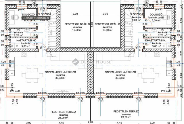 Eladó ikerház, Vecsésen 129.9 M Ft, 5 szobás
