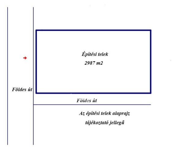 Eladó telek, Helvécián 10 M Ft / költözzbe.hu