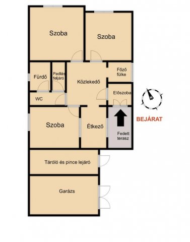 Eladó családi ház, Szerecsenyen 29.8 M Ft, 2 szobás