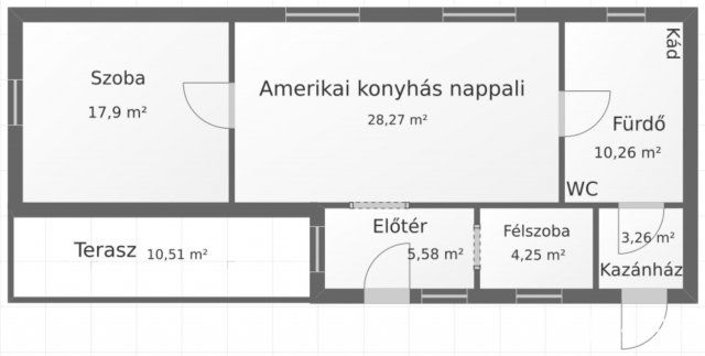 Eladó családi ház, Honton 28 M Ft, 2+1 szobás