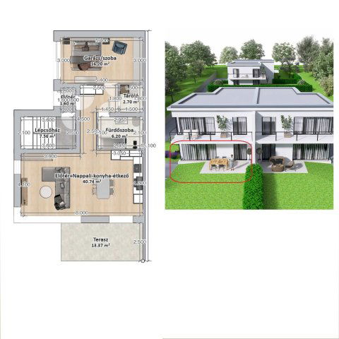 Eladó téglalakás, Budapesten, III. kerületben 136.9 M Ft