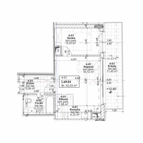 Eladó téglalakás, Budapesten, XIII. kerületben, Jász utcában