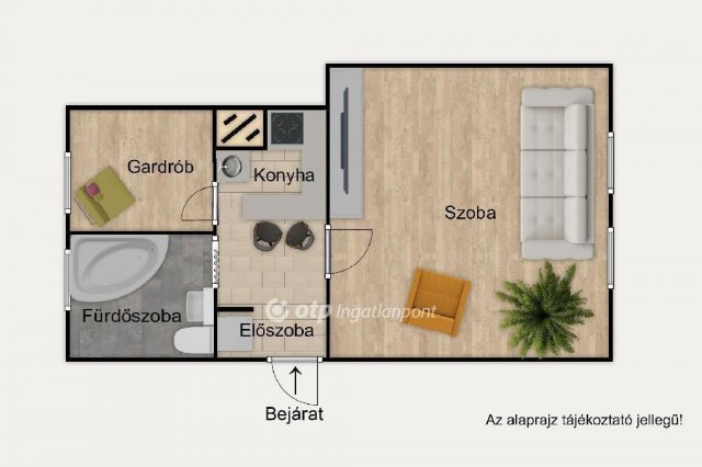 Eladó téglalakás, Budapesten, XIII. kerületben 39.9 M Ft