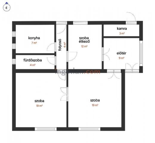 Eladó családi ház, Solton 24.99 M Ft, 2+1 szobás
