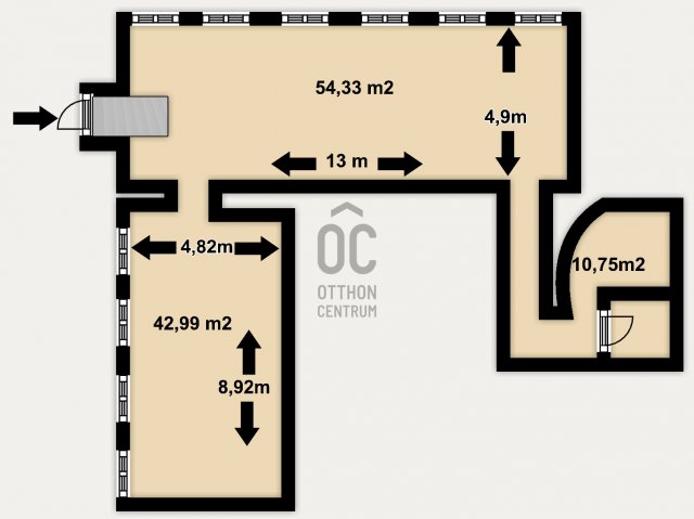 Eladó üzlethelyiség, Budapesten, IX. kerületben 117 M Ft