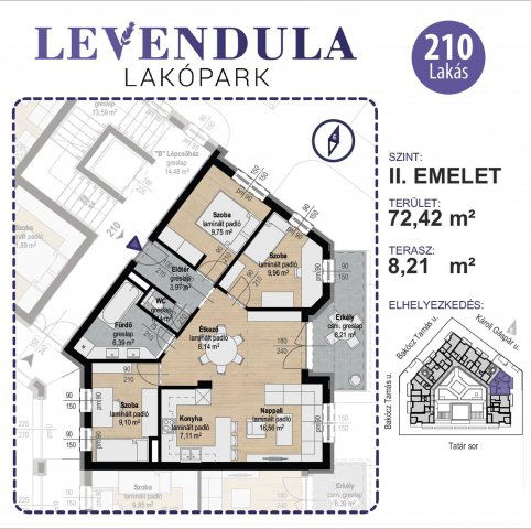 Eladó téglalakás, Kecskeméten 94 M Ft, 4 szobás