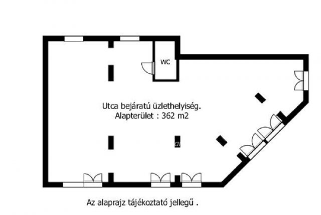 Kiadó üzlethelyiség, Budapesten, XIV. kerületben 2896 E Ft / hó