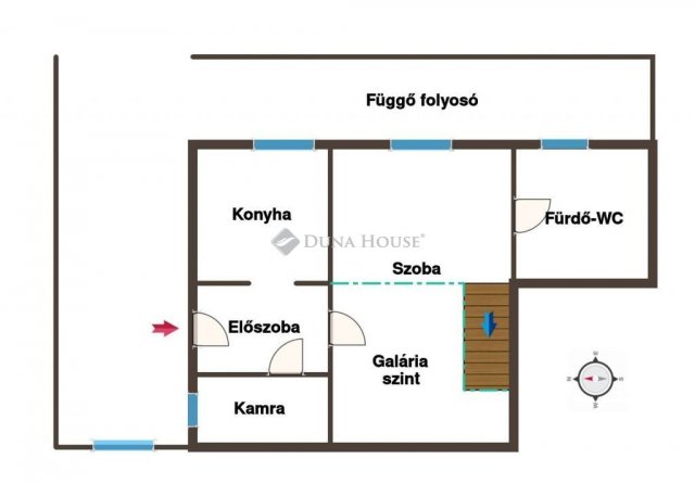 Eladó téglalakás, Kaposváron 28 M Ft, 1 szobás