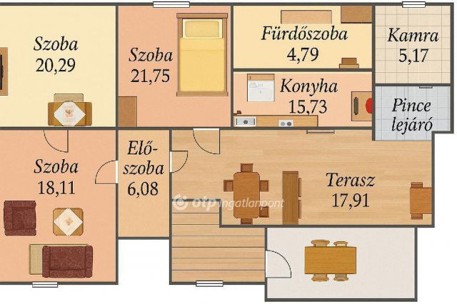 Eladó családi ház, Alsónémediben 115 M Ft, 4 szobás