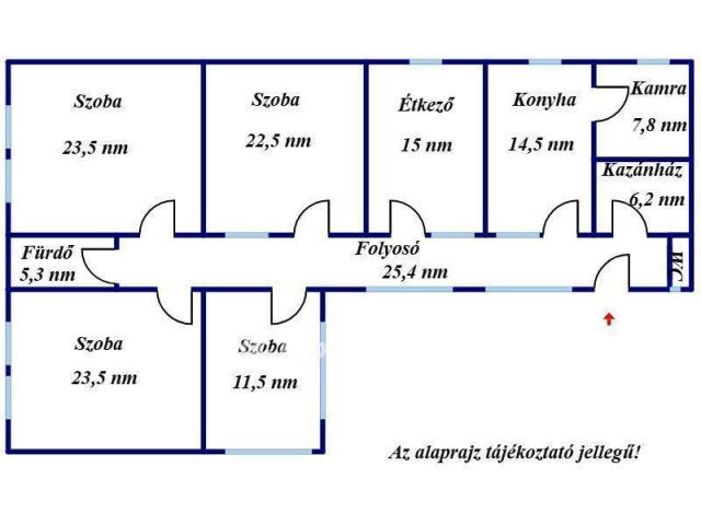 Eladó családi ház, Sarkadon 25 M Ft, 3+1 szobás