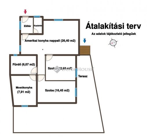 Eladó családi ház, Mecsekpölöskén 13 M Ft, 2 szobás