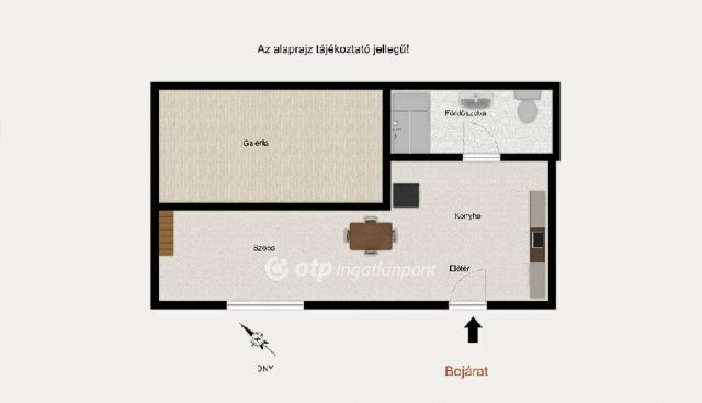 Eladó téglalakás, Budapesten, VIII. kerületben 39.9 M Ft