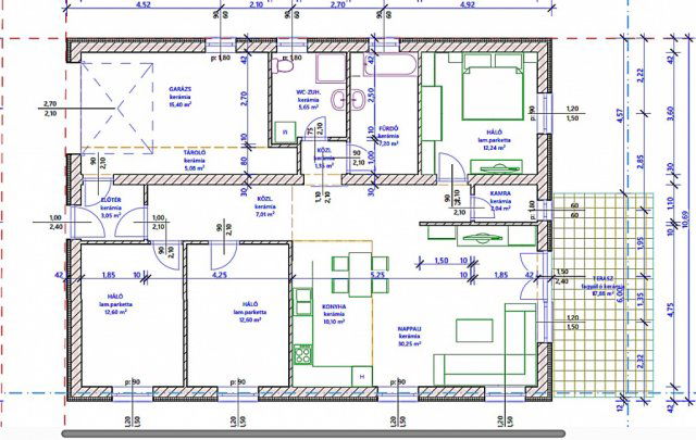 Eladó családi ház, Érden 145 M Ft, 4 szobás