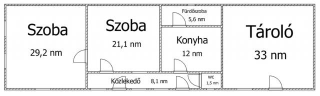 Eladó családi ház, Noszlopon 7.9 M Ft, 2 szobás