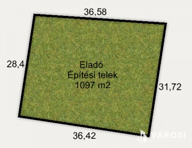Eladó telek, Hódmezővásárhelyen 16.9 M Ft