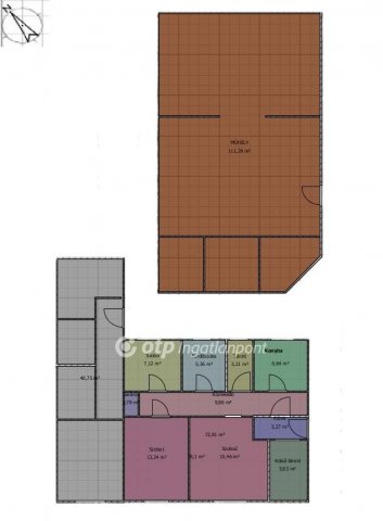 Eladó családi ház, Érden 49.5 M Ft, 3 szobás