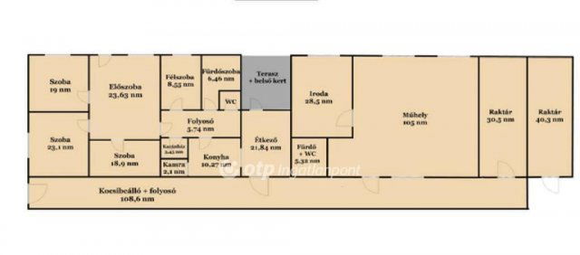 Eladó családi ház, Debrecenben 139 M Ft, 4+1 szobás