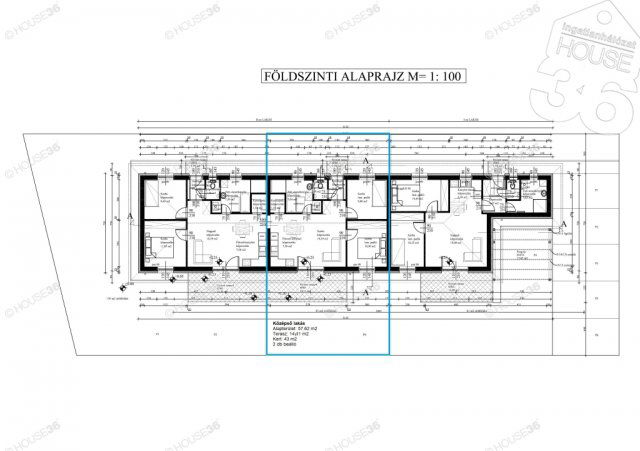 Eladó sorház, Kecskeméten 61.9 M Ft, 3 szobás