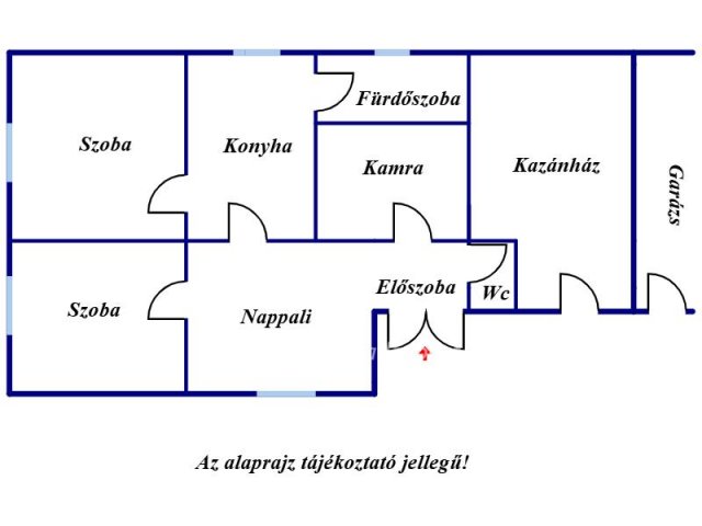 Eladó családi ház, Kunszentmártonban 19 M Ft, 3 szobás