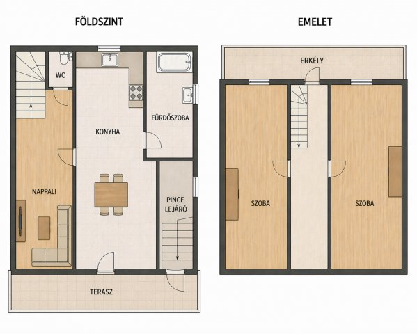 Eladó családi ház, XX. kerületben, Szent Erzsébet téren