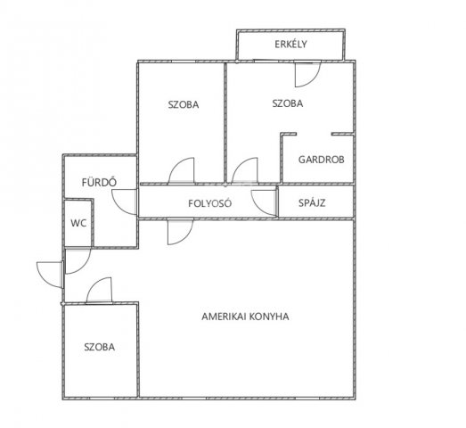 Kiadó téglalakás, albérlet, Szegeden 300 E Ft / hó, 4 szobás