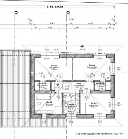 Eladó ikerház, Kerepesen 65.5 M Ft, 4 szobás