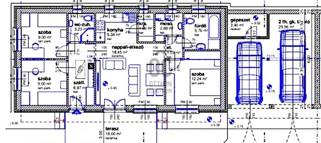 Eladó ikerház, Nyáregyházán 73.5 M Ft, 4 szobás