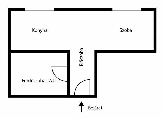 Eladó téglalakás, Kistarcsán 44.9 M Ft, 1 szobás