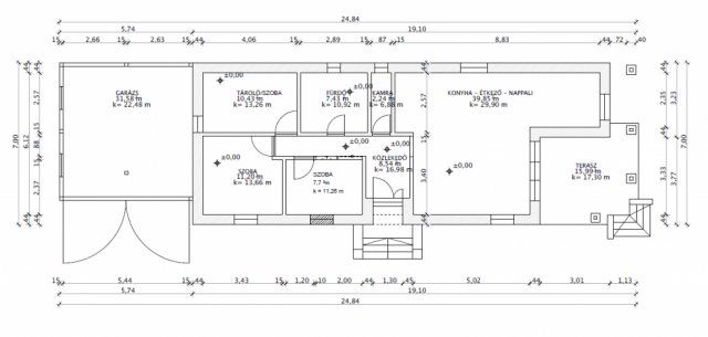 Eladó családi ház, Gyenesdiáson 124.9 M Ft, 2+2 szobás