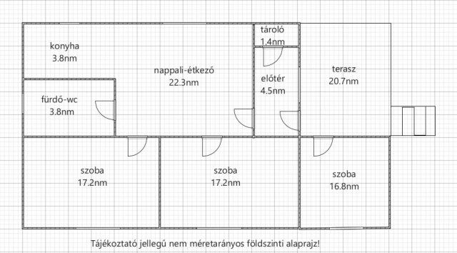 Eladó családi ház, Csörögön 65 M Ft, 7 szobás