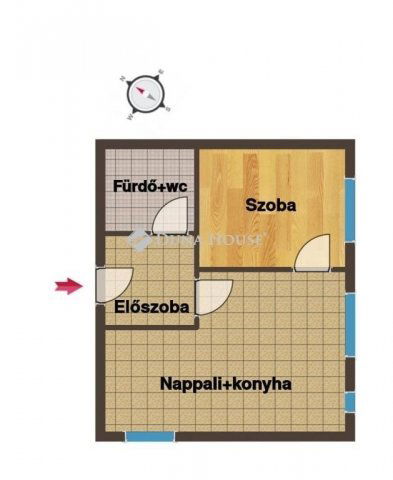 Eladó téglalakás, Lajosmizsén 38.9 M Ft, 2 szobás