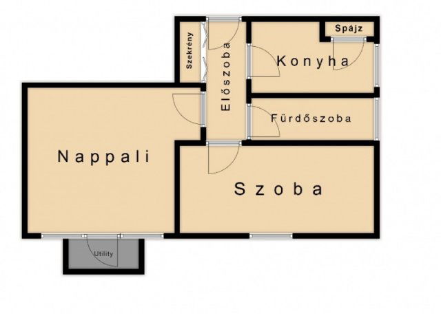Eladó családi ház, Makón 22 M Ft, 2 szobás