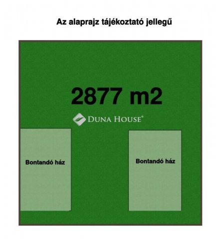 Eladó telek, Hernádon 10 M Ft / költözzbe.hu