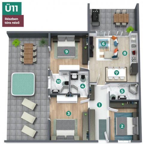 Eladó téglalakás, Balatonszemesen 139.9 M Ft, 4 szobás