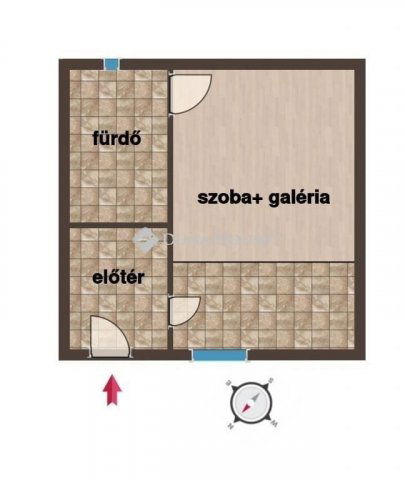 Eladó téglalakás, Budapesten, X. kerületben 35 M Ft, 1 szobás