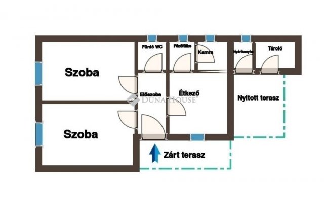 Eladó családi ház, Szentmártonkátán 69 M Ft, 2 szobás
