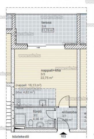 Eladó téglalakás, Balatonlelleén 44.1 M Ft, 1 szobás